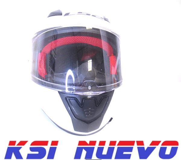 CASCO MOTO INTEGRAL LS2 RAPID T/XS WHITE