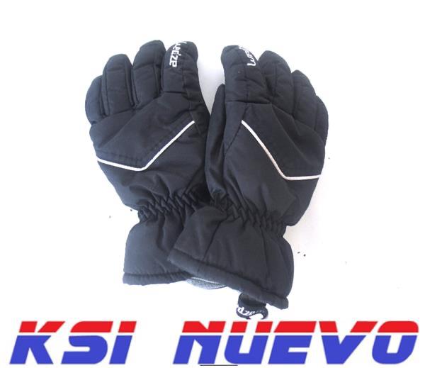 GUANTES DE NIEVE NIÑO WEDZE NEGROS