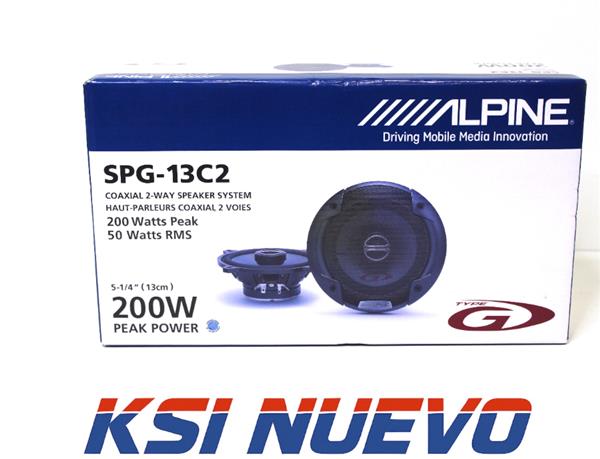 ALTAVOCES ALPINE SPG-13C2 COAXIAL 5
