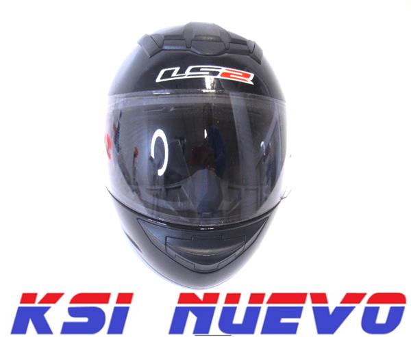 CASCO MOTO INTEGRAL LS2 ROOKIE BLACK T/L