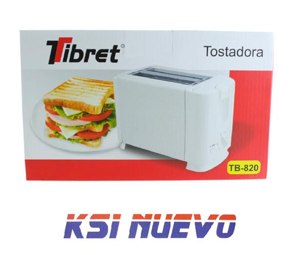 TOSTADORA 2 REBANADAS TIBRET TB-820