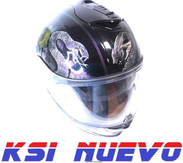 CASCO MOTO SCORPION BLACK SPELL TALLA XS