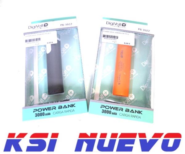 BATERIA POWER BANK 3000MAH PB3022