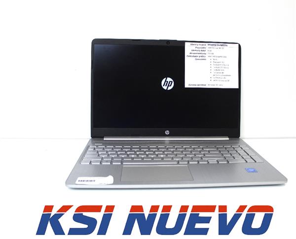 PORTATIL HP 15 S-FQ0043NS DE 15" 8/256GB