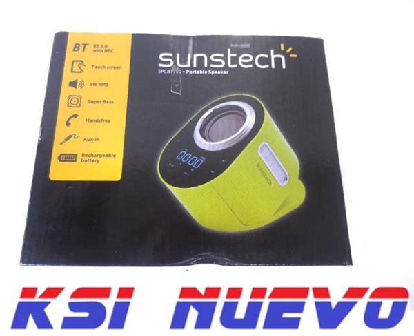 ALTAVOZ BLUETOOTH SUNSTECH SPCBT750