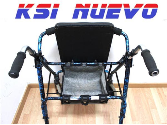 ANDADOR DE 4 RUEDAS CON ASIENTO
