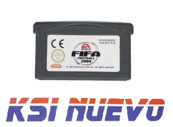JUEGO NINTENDO GAMEBOY ADVANCE FIFA 2004