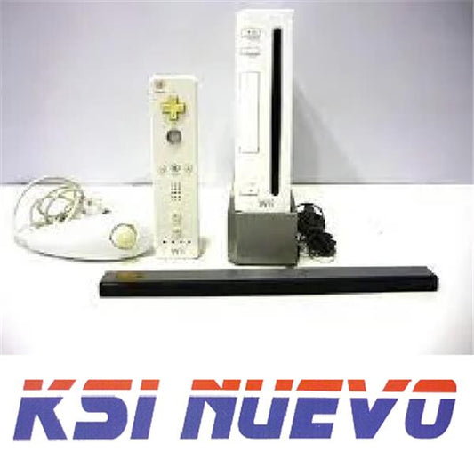 CONSOLA WII CON MANDO Y NUNCHUCK