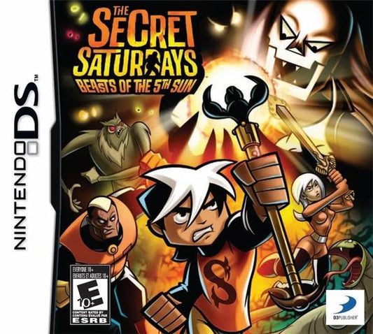 J DS THE SECRET SATURDAYS BEAST OF THE