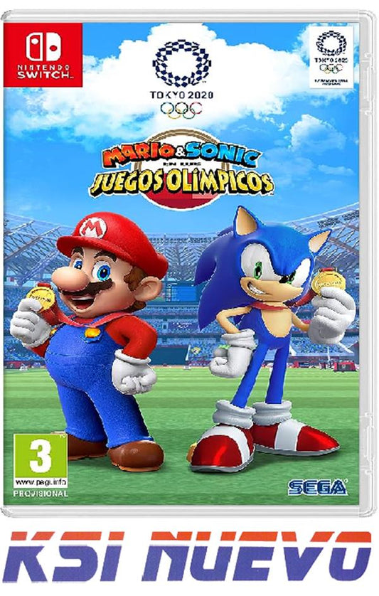 J SWITCH MARIO & SONIC JUEGOS OLIMPICOS
