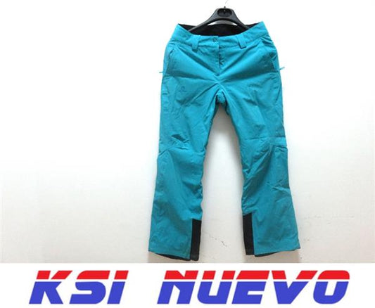 PANTALON NIEVE MUJER SALOMON AZUL T/S