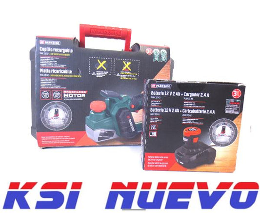 CEPILLO 2 BATERIAS PARKSIDE PHA 12-B2