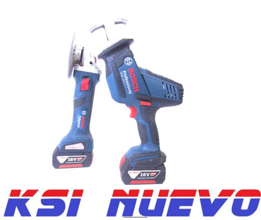 KIT BOSCH 18V RADIAL GWS Y SIERRA SABLE