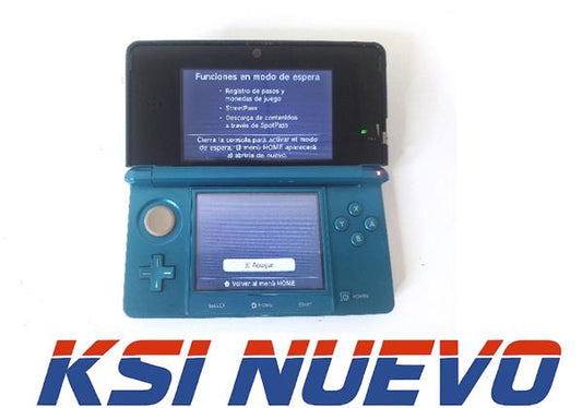 CONSOLA NINTENDO 3DS AZUL AQUA