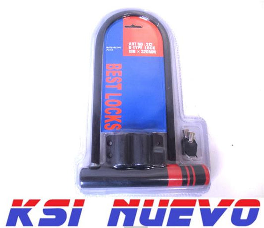 CANDADO EN U CON CIERRE PITON