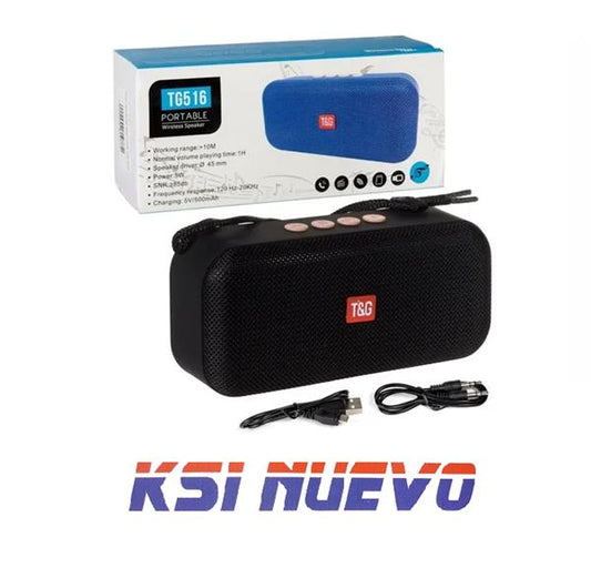 ALTAVOZ BLUETOOTH PORTATIL T&G TG-516