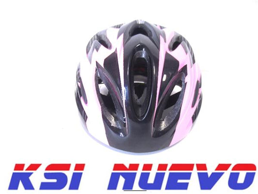 CASCO DE BICICLETA ROSA T/S