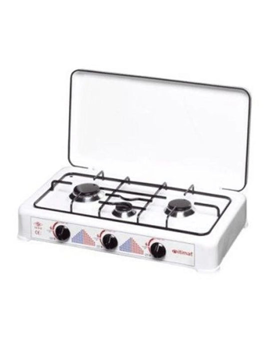 COCINA GAS PORTATIL 3 FUEGOS