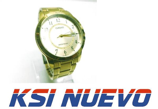 RELOJ CASIO MTP-V004 DORADO