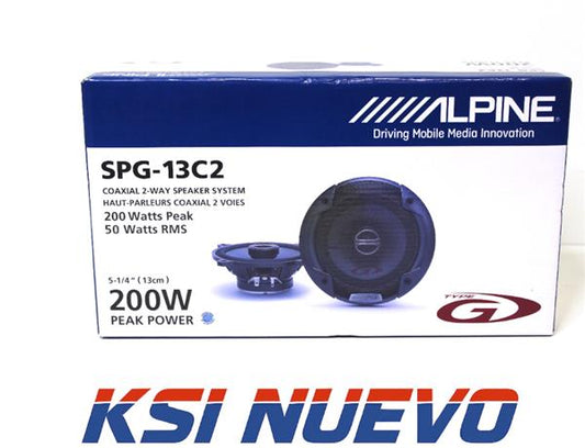 ALTAVOCES ALPINE SPG-13C2 COAXIAL 5