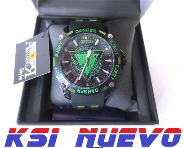 RELOJ AVIADOR CORREA CAUCHO AV-1173