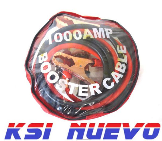 PINZAS DE ARRANQUE BATERIA COCHE 1000MAH