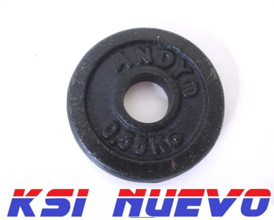 DISCO DE PESAS DE 0,55 KILOS