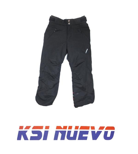 PANTALON NIEVE ESQUI SNOW WEDZE NEGRO T6