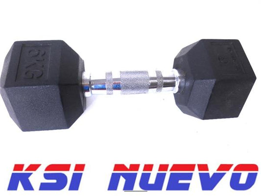 MANCUERNA HEXAGONAL DUMBBELL SVELTUS 6KG