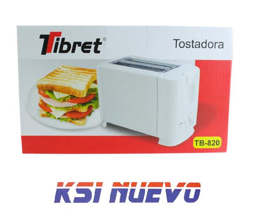TOSTADORA 2 REBANADAS TIBRET TB-820