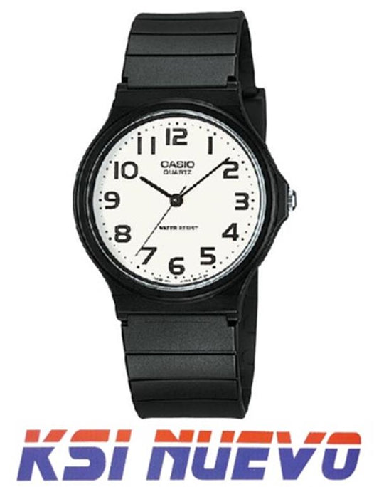 RELOJ CASIO MQ24 ANALOGICO GOMA NUEVO