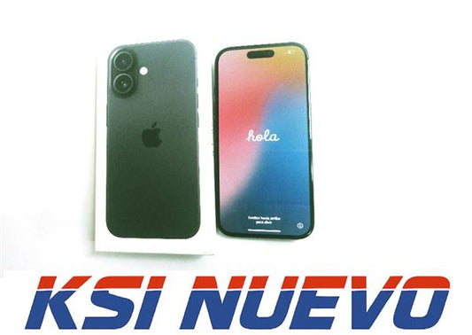 APPLE IPHONE 16 128GB BLACK SIN ESTRENAR