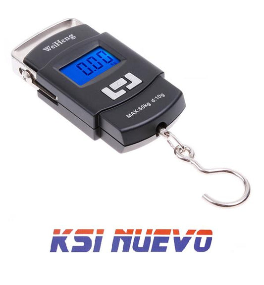 BALANZA DIGITAL GANCHO PORTATIL WH08
