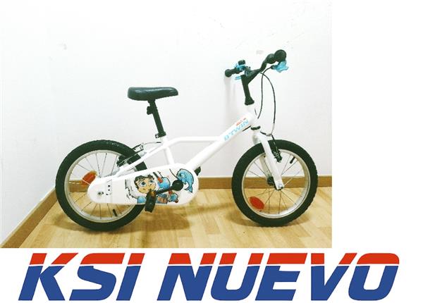 BICICLETA INFANTIL NIÑO BTWIN INVIT 14"