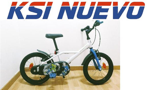 BICICLETA INFANTIL NIÑO BTWIN 500 16"
