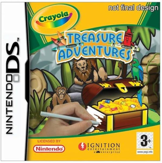 J NINTENDO DS CRAYOLA TREASURE ADVENTURE