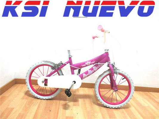 BICICLETA INFANTIL PRINCESS 16" ROSA