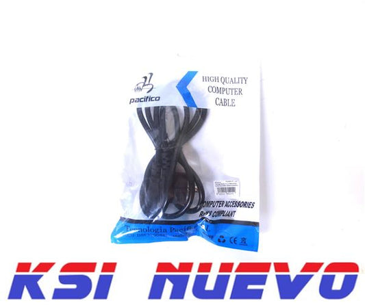 CABLE CORRIENTE 3 PIN 1.5M RECTO