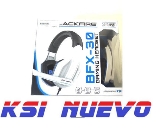 AURICULARES GAMING PS5 PS4 BLACKFIRE BFX