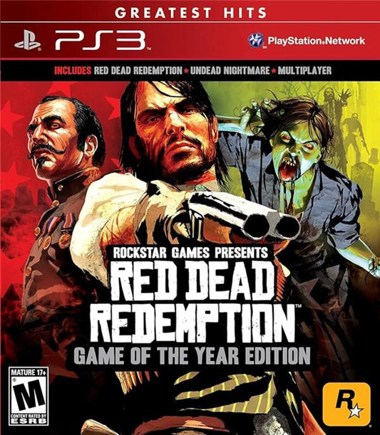 J PS3 RED DEAD REDEMPTION GAME OF YEAR
